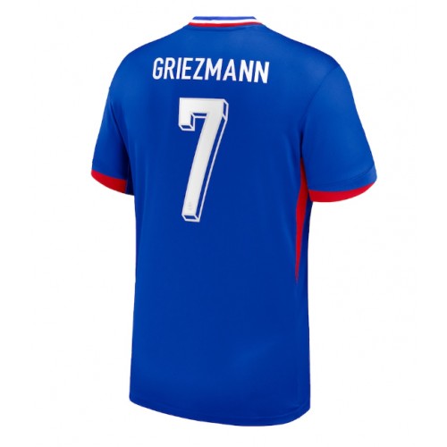 Fotbalové Dres Francie Antoine Griezmann #7 Domácí ME 2024 Krátký Rukáv